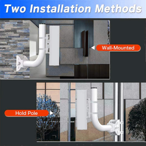Pole Mount Bracket for Wireless Bridge Point to Point, Tp Link Mounting Bracket Outdoor Access Point, 2 Pack