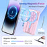 PROfezzion Magnetic Wallet Card Holder for MagSafe, RFID Blocking Hard Shell for iPhone 15 14 13 12 Plus Max