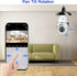 Light Bulb Security Camera 1080P Bulb Security Camera,360° Security Cameras Wireless Outdoor Indoor Full Color Day and Night, Motion Detection, Audible Alarm, Easy Installation Socket Camera (1)