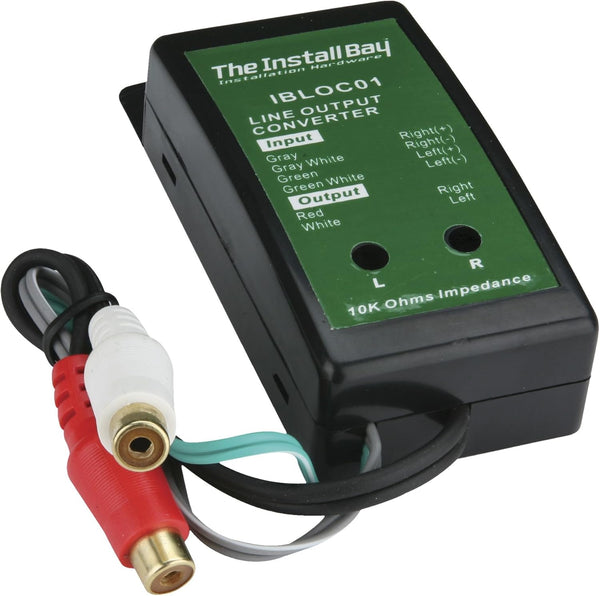 Install Bay IBLOC02 2 Channel Adjustable Line Level Convertor - 80 Watt Each