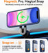 CANSHN iPhone 11 Case, Magnetic Designed, Compatible with Magsafe, Translucent Matte Slim Thin Shockproof Protective