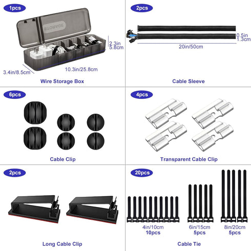 OneLeaf 2 Pack Under Desk Cable Management Tray, No Drill Wire Management Rack for Desk, Under Desk Organizer for Cords