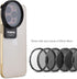 58mm Magnetic Camera Lens Filter Mount for iPhone 13 / 14 / 15 Pro Max