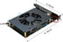 Quad NVMe PCIe Adapter, RIITOP 4 Ports M.2 NVMe SSD to PCI-e 4.0/3.0 x16 Card with Fan Support