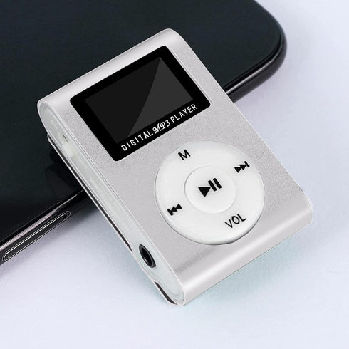 Generic Mp3 Mp3 Commuting, Mini Players with Earphone and USB Cable, Portable Player with LCD Screen, Support Memory
