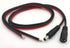 Halokny DC Power Pigtails Cable, 1 Pairs 14AWG DC5.5x2.1mm 12V 5A Male & Female Connectors Power Single Ended Extension Cable for CCTV Security Camera and Lighting Power Adapter 60cm/2Ft