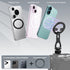 Leftfoto 1/4"-20 17 16 15 14 13 12 Metal Strong Magnetic Phone Stand with ARRI Locating Screw -Adjustable Foldable