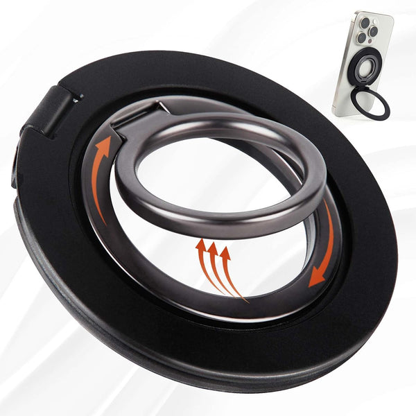 Magnetic Phone Grip for MagSafe, Two-Side Strong Magnetic Phone Ring Holder Compatible with iPhone 12 13 14 15 Series