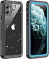 Compatible with iPhone 11 Waterproof Case, Full-Body Rugged Bumper Sealed Cover, Shockproof Dustproof Case (Blue/Clear)