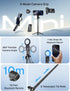 MAGIC JOHN 2 Phone Tripod with Selfie Light, Portable Pocket Size Selfie Stick for iPhone Magsafe, Selfie Stick