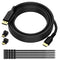 4K DisplayPort to HDMI Cable 20 FT, DP to HDMI Male Video