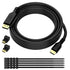 4K DisplayPort to HDMI Cable 20 FT, DP to HDMI Male Video