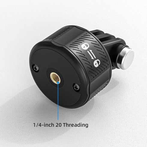 SUREWO Quick Release Base Mount for GoPro, Magnetic 1/4 inch 20 Camera Mount for GoPro Hero and DJI Osmo