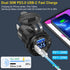 USB C Car Charger Socket, 12V USB Outlet 2 Pack, Aluminum Metal 78W Dual USB-C PD 30W and 18W QC3.0