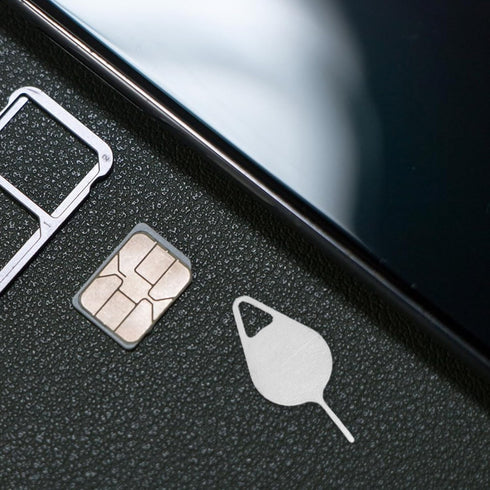 TOMETURE 200 Pcs Stainless Steel Sim Card Ejector Pins Universal Mobile Phone Tray Removal Tool for Cell Phone Sim Card
