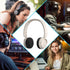 PChero 2 Pairs Headphone Ear Pads Covers with Stretchable Knit Fabric, Washable Earcup Protectors for On-Ear Headset
