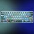 Green Pudding Keycaps PBT Translucent Keycap - 118 Key ASA Profile Keycaps 60 Percent Custom Keycap Set for Cherry