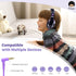 3.5mm 4.9ft rockpapa Comfort Kids Headphones for School, Lightweight Foldable Portable Childs Boys Girls Teens
