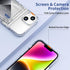 ACANDYA 14 13 14/13 6.1 inch for iPhone Case Wallet iPhone Case Clear with Credit Card Holder ID Card Slot Heavy Duty