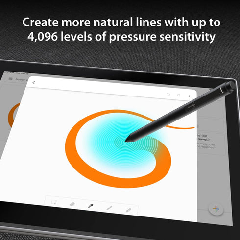 j5create USI Stylus Pen for Chromebook, Certified with 4096 Levels Pressure, Durable Aluminum Enclosure