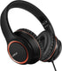 LORELEI X8 Over-Ear Wired Headphones with Microphone, 1.45m Tangle-Free Nylon Line, Lightweight & Portable