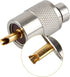 10 Pack UHF PL259 Solder Connector Plug with Reducer for RG8x, RG8, RG59, LMR-400, RG-213 Coaxial Cable