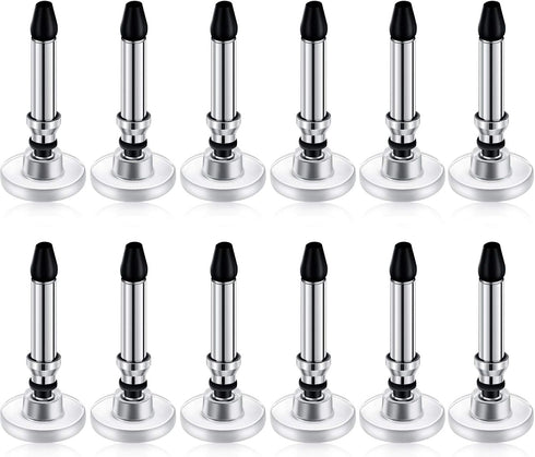 12 Pieces Stylus Pen Tips Replacement, Precision Round Shape Replaceable Stylus Universal Disc Tips for Touch Screen