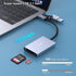 BENFEI 4.0 2-in-1 MMC, RS-MMC, SD Card Reader, USB-C/USB-A Memory Card Reader, for SDXC, SDHC, SD, Micro SDXC, Micro
