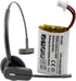Replacement Battery for Plantronics CS540 C054 Wireless Headset, Rechargeable Li-Polymer Battery 140mA