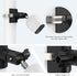 Universal Pole Mounting Bracket for Arlo Pro 2/3/4/Ultra/Essential/Wyze Cam Outdoor, 1 Pack (Black)