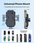 andobil Phone Mount for Car, Military-Grade Holder for Dashboard, Windshield, Vent, Fits iPhone 15 and Samsung S24