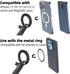FPN 17 16 15 14 13 12 Magnetic Guitar Head Phone Holder Mount for Live Broadcast Video Recording, Cell Phone Clamp Clip