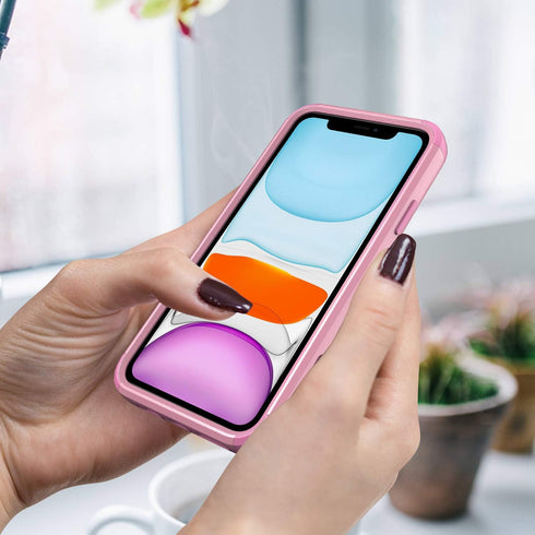 Compatible for Apple iPhone 11 Cases, Heavy Duty Shockproof Protective Phone Cover for iPhone 11