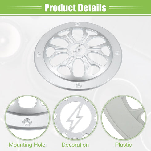 ACROPIX 3" Car Speaker Grills Cover | Round Audio Speaker Subwoofer Guard Protector (Pack of 4)