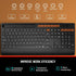 Trueque KM31 Wireless Keyboard and Mouse Combo - Full-Size Quiet Typing with Palm Rest, Phone Holder, Multimedia Keys