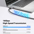 2.0 4K 60Hz 18Gbps 10 Cyberguys! Mini HDMI to HDMI Cable, Ultra HD, High-Speed Bi-Directional Braided Cord
