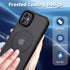 CACOE Magnetic Case for iPhone 12 & 12 Pro 2020, Compatible with MagSafe, Anti-Fingerprint TPU Thin Protective Cover