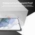 Galaxy S21 Tempered Glass Screen Protector + Camera Lens Protector, 2 + 2 Pack, Case Friendly