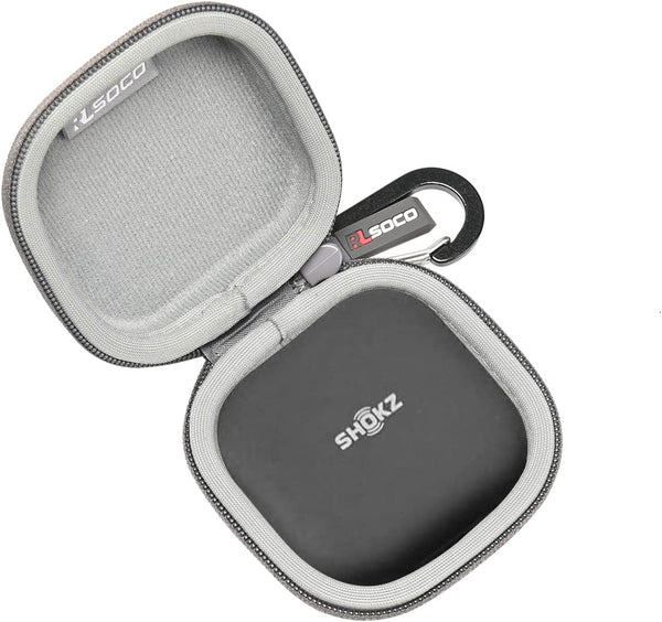 RLSOCO Hard Case for Shokz OpenFit/OpenFit Air Open-Ear True Wireless Bluetooth Headphones (Grey)