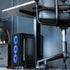 VIVO CART-PC01 Computer Mid-Tower Case, CPU Steel Rolling Stand, Adjustable Mobile Cart Holder with Locking Caster