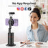 Auto Face Tracking Phone Holder, Magnetic Tripod with 360 Rotation & Remote, Smart Shooting Camera Mount for Live Video