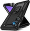 Shop Samsung Galaxy S23 FE Case: Military Grade Shockproof Cover with Screen Protector & Kickstand (Black) 5G.