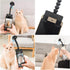 SquEqu Pet Selfie Stick Phone Clips with Double Head Clamps Dog Treats Holder Dog Selfie Portrait Tool for Cat Photo