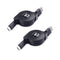 Cable Matters 3.3 ft Short Retractable USB C Cable (USB C to USB A, USB C to USB Cable)