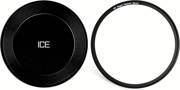 ICE Magco 82mm Magnetic Lens Cap & 82 Filter Adapter