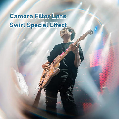 Handheld Camera Effect Filters, 77mm Special Effects Prism Lens for SLR Photography Accessories