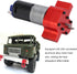 Set, 370 B1 B?1 C14 C?14 1/16 Dilwe RC Motor Gear Box RC Transmission Gear Box with Motor Upgrade Parts for WPL