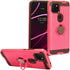T-Mobile REVVL 5G (6.53") T790W/T790Z Phone Case with Ring Stand, RS2 Hot Pink