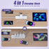 StinkLight 4-Port 40W 17/17 Air/16e/16 Pro/16 Max/15/14/13/12,iPad USB Fast Charging Block, Charge Adapter for iPhone