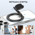 17 16 15 14 13 12 Magnetic Phone Ring Holder for Magsafe, Two-Sided Magnet Gym Finger Ring Kickstand Cell Phone Grip